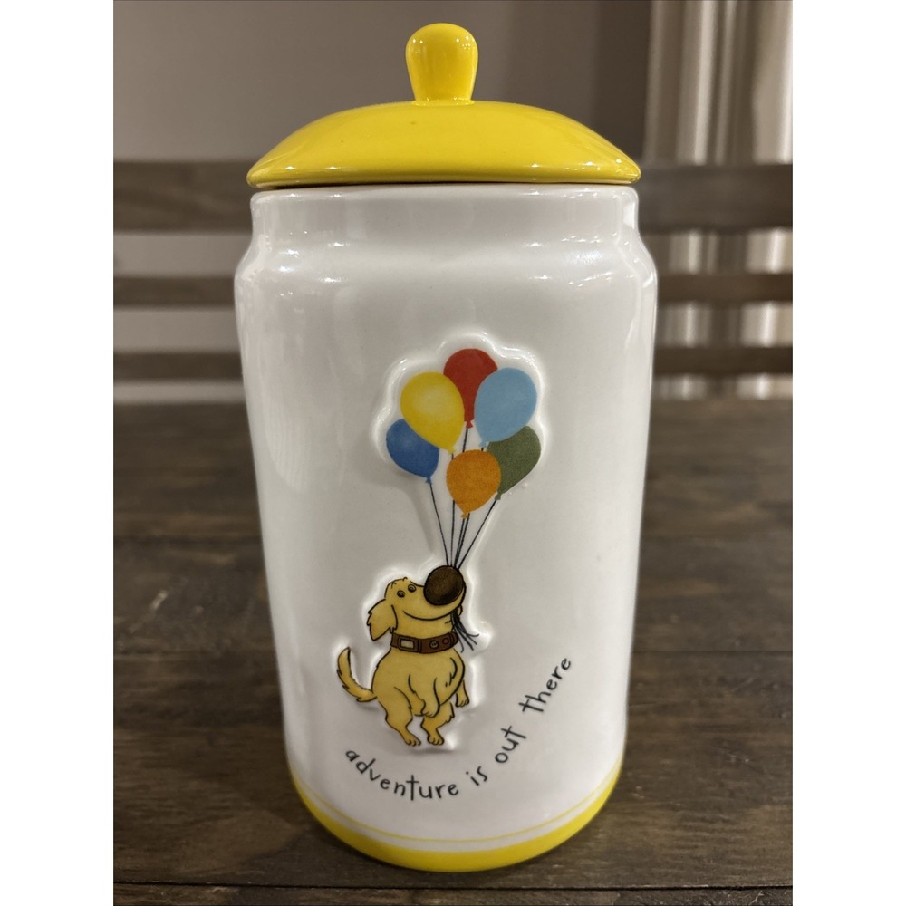 Rae Dunn Pixar Up adventure is out there Tall Skinny Canister Disney
